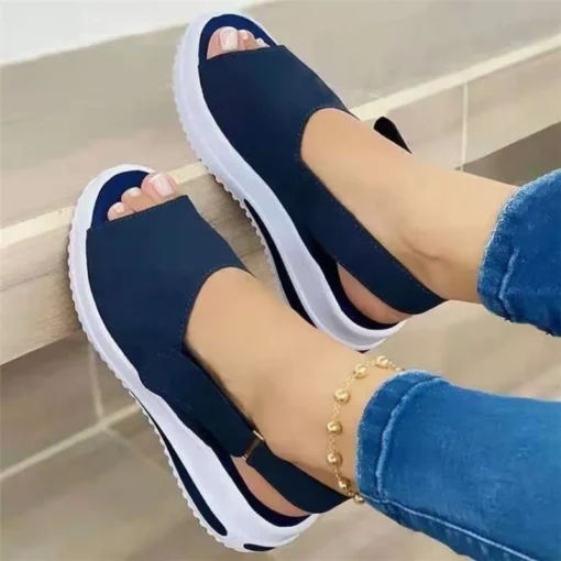 Sandália Ortopédica Feminina Elevée Comfort - Plataforma Anatômica e Antiderrapante - Image 2